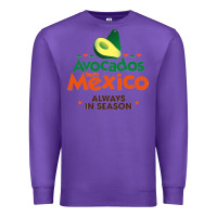 Purple Avocados From Mexico Always In Season Classic Sweat Tank Women Classic Premium Sweatshirt - Craftify