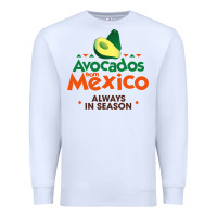 White Avocados From Mexico Always In Season Classic Sweat Tank Women Classic Premium Sweatshirt - Craftify