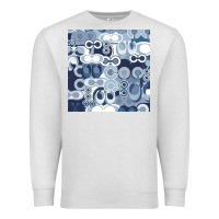 Oatmeal Heather coach blue Premium Sweatshirt - Craftify