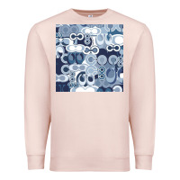 Pale Pink coach blue Premium Sweatshirt - Craftify