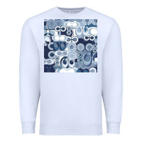 White coach blue Premium Sweatshirt - Craftify