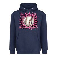 Navy in october we wear pink baseball Heavyweight Hoodie - BarkalooDesign
