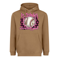 Toasted Coconut in october we wear pink baseball Heavyweight Hoodie - BarkalooDesign