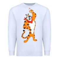 White Frosted Flakes Tony The Tiger T Shirt Premium Sweatshirt - Craftify