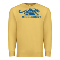 Antique Gold middlebury panthers Premium Sweatshirt - Craftify