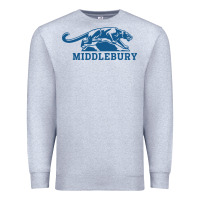 Heather Grey middlebury panthers Premium Sweatshirt - Craftify