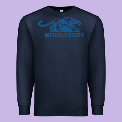 Middlebury Panthers Premium Sweatshirt Designed By Craftify