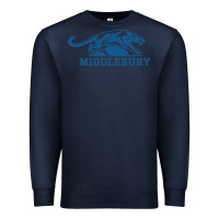 Navy middlebury panthers Premium Sweatshirt - Craftify