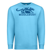 Ocean Blue middlebury panthers Premium Sweatshirt - Craftify