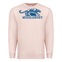 Pale Pink middlebury panthers Premium Sweatshirt - Craftify