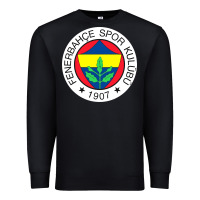 Black fenerbahçe pullover Premium Sweatshirt - Craftify