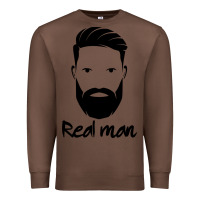 Chestnut Real Man Premium Sweatshirt - Craftify