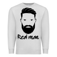 Dove Grey Real Man Premium Sweatshirt - Craftify