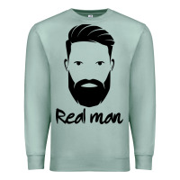 Seafoam Real Man Premium Sweatshirt - Craftify