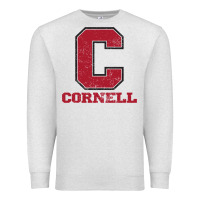 Oatmeal Heather cornell big red Premium Sweatshirt - Craftify