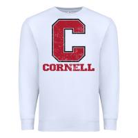 White cornell big red Premium Sweatshirt - Craftify