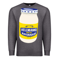 Charcoal Heather Mayonnaise Premium Sweatshirt - Craftify