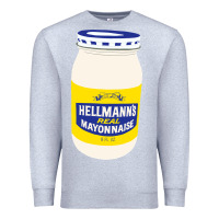Heather Grey Mayonnaise Premium Sweatshirt - Craftify