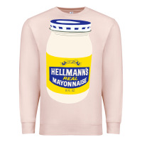 Pale Pink Mayonnaise Premium Sweatshirt - Craftify