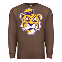 Chestnut Vintage Louisiana State Tiger Mascot Premium Sweatshirt - Craftify