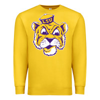 Lemon Vintage Louisiana State Tiger Mascot Premium Sweatshirt - Craftify