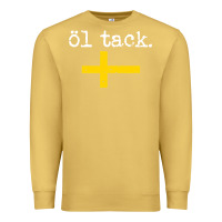 Antique Gold Swedish Beer Please Ol Tack Premium Sweatshirt - Craftify