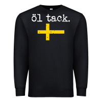 Black Swedish Beer Please Ol Tack Premium Sweatshirt - Craftify