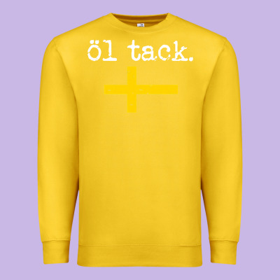 Swedish Beer Please Ol Tack Premium Sweatshirt Designed By Craftify