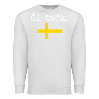 Oatmeal Heather Swedish Beer Please Ol Tack Premium Sweatshirt - Craftify