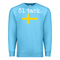 Ocean Blue Swedish Beer Please Ol Tack Premium Sweatshirt - Craftify
