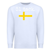 White Swedish Beer Please Ol Tack Premium Sweatshirt - Craftify