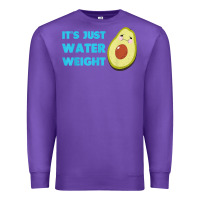 Purple nikocado avocado its just water weight diet avocado t shirt Premium Sweatshirt - Craftify