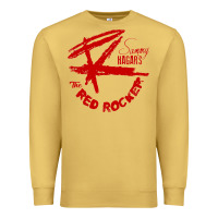 Antique Gold red rocker music Premium Sweatshirt - Craftify