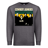 Charcoal Heather Cowboy Junkies, Cowboy, Junkies, Cowboy Junkie, Cowboy Junkies vintage Premium Sweatshirt - Craftify