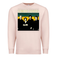 Pale Pink Cowboy Junkies, Cowboy, Junkies, Cowboy Junkie, Cowboy Junkies vintage Premium Sweatshirt - Craftify