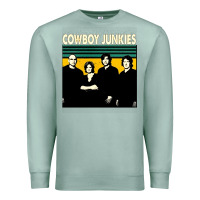 Seafoam Cowboy Junkies, Cowboy, Junkies, Cowboy Junkie, Cowboy Junkies vintage Premium Sweatshirt - Craftify
