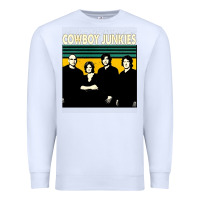 White Cowboy Junkies, Cowboy, Junkies, Cowboy Junkie, Cowboy Junkies vintage Premium Sweatshirt - Craftify