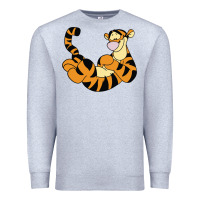 Heather Grey tigger Premium Sweatshirt - Craftify