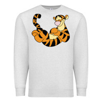 Oatmeal Heather tigger Premium Sweatshirt - Craftify