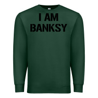 Sports Green i am banksy Premium Sweatshirt - Craftify