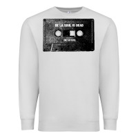 Dove Grey De La Soul Cassette Tape Premium Sweatshirt - Craftify