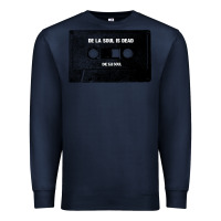 Navy De La Soul Cassette Tape Premium Sweatshirt - Craftify