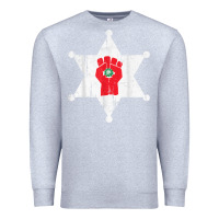Heather Grey GONZOS SHERIFF HUNTERS S THOMPSON Premium Sweatshirt - Craftify