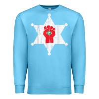 Ocean Blue GONZOS SHERIFF HUNTERS S THOMPSON Premium Sweatshirt - Craftify