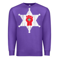 Purple GONZOS SHERIFF HUNTERS S THOMPSON Premium Sweatshirt - Craftify