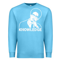Ocean Blue sowell knowledge thomas economist black history t shirt Premium Sweatshirt - Craftify