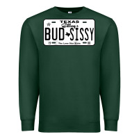Sports Green country love gilley's bud n sissy texas cowboy license gift raglan bas Premium Sweatshirt - Craftify