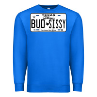 True Royal country love gilley's bud n sissy texas cowboy license gift raglan bas Premium Sweatshirt - Craftify