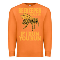 Carrot bee beekeeper if i run you run bumble bee humour 449 hive beekeeping Premium Sweatshirt - Craftify