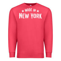 Cardinal Made In New York NY City NYC New Yorker My Home State Pride Premium T- Premium Sweatshirt - Craftify